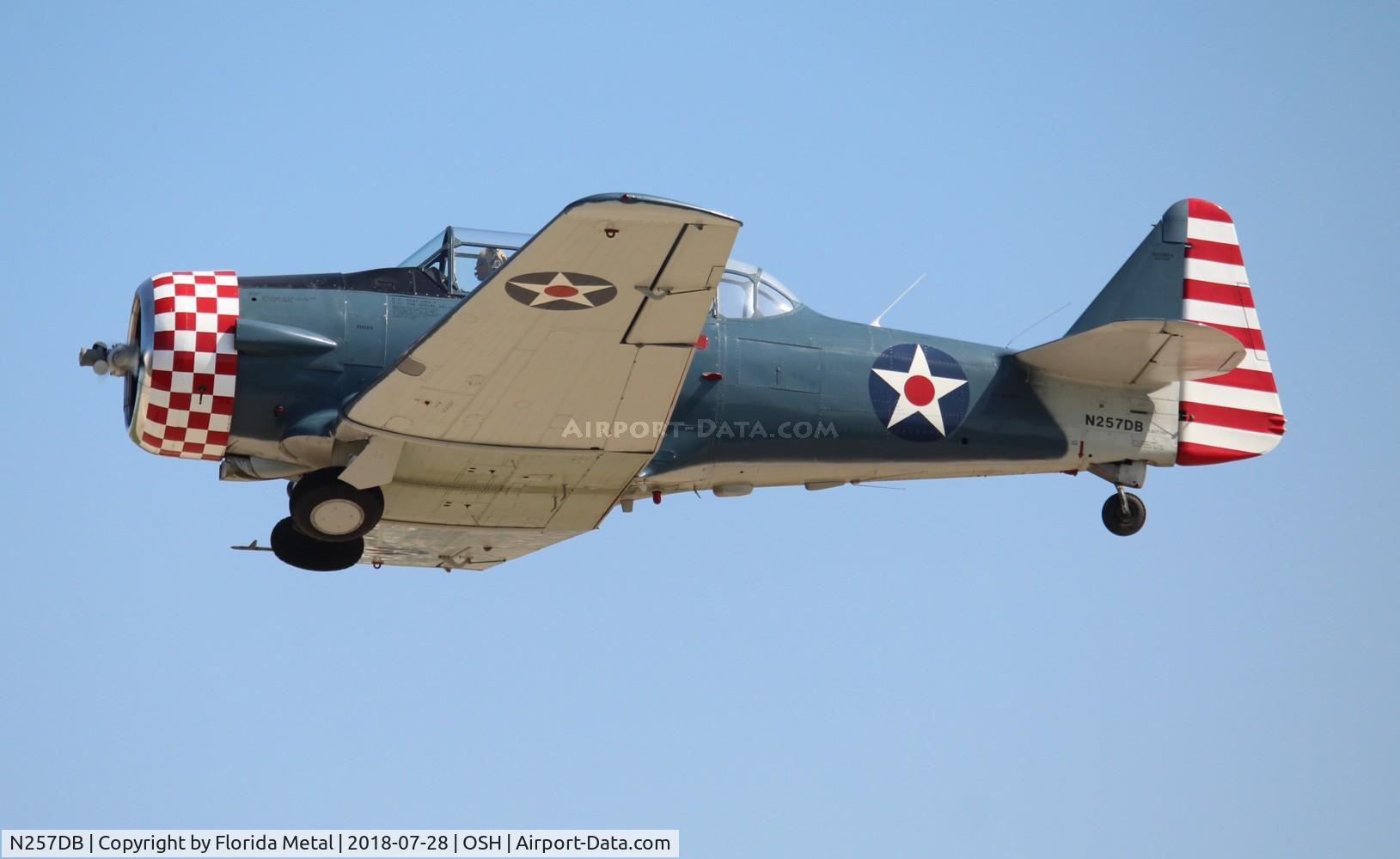 N257DB, 1952 North American T-6G Texan C/N 182-600, T-6G Texan