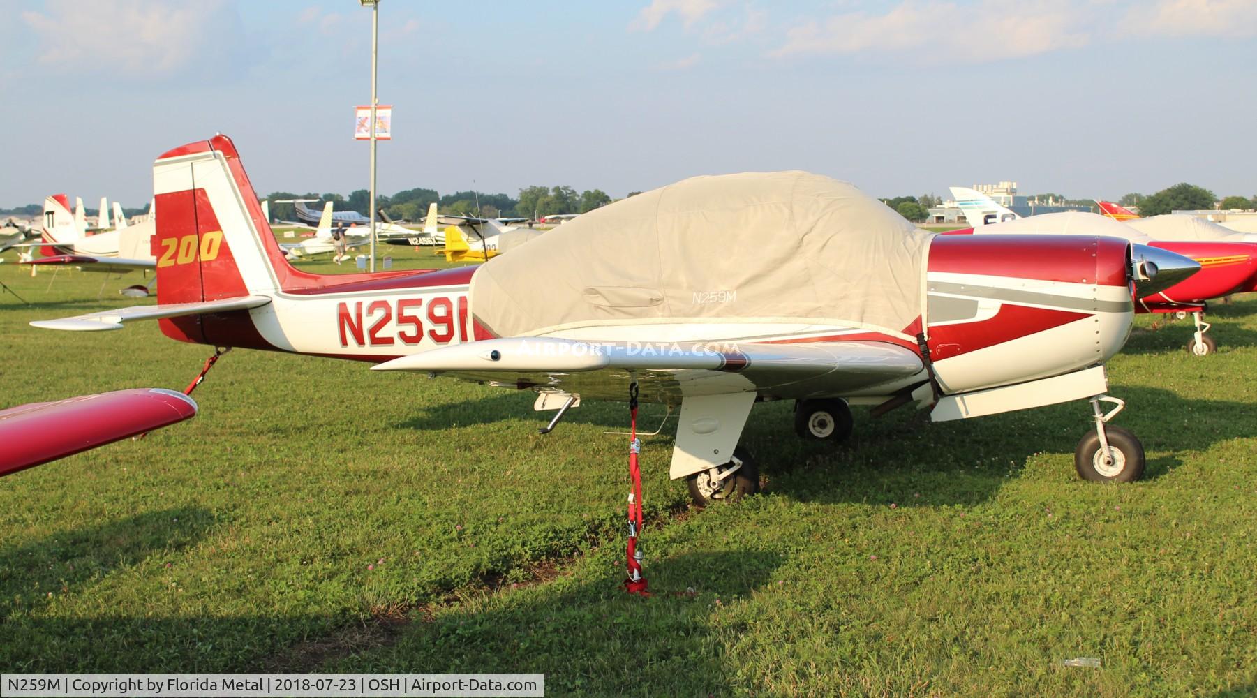 N259M, 1966 Aero Commander 200D C/N 297, Aero Commander 200D