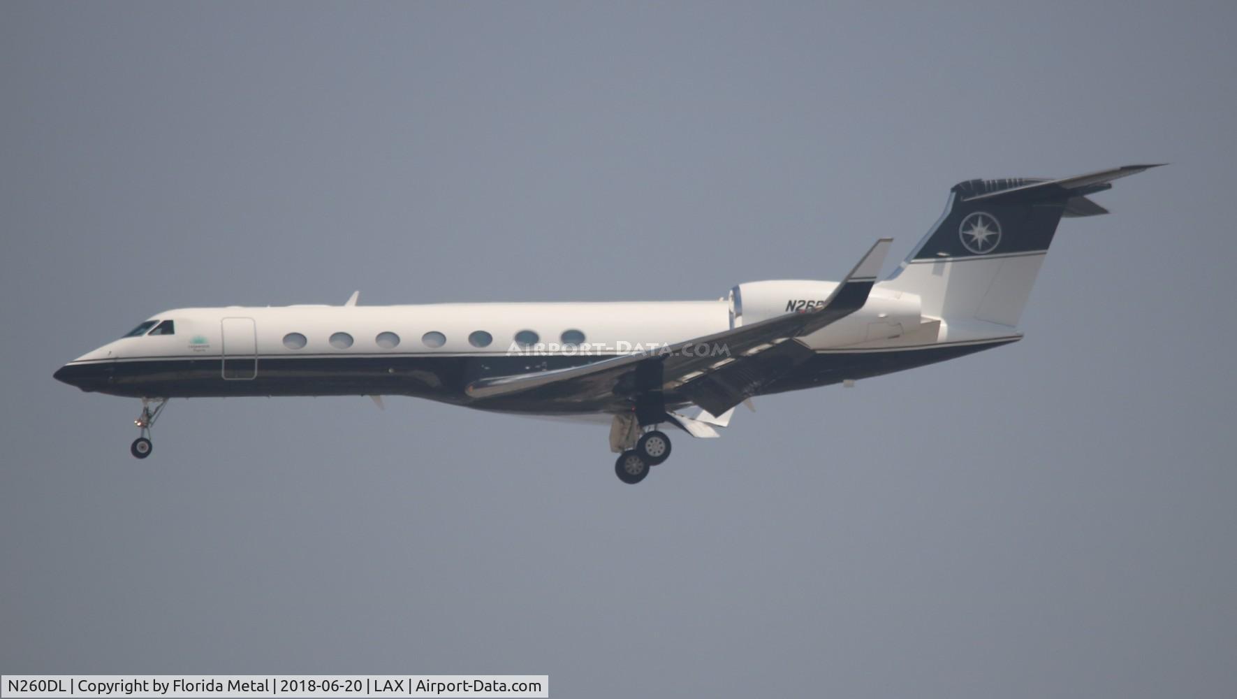 N260DL, 2011 Gulfstream Aerospace G550 (VSP) C/N 5301, Gulfstream 550