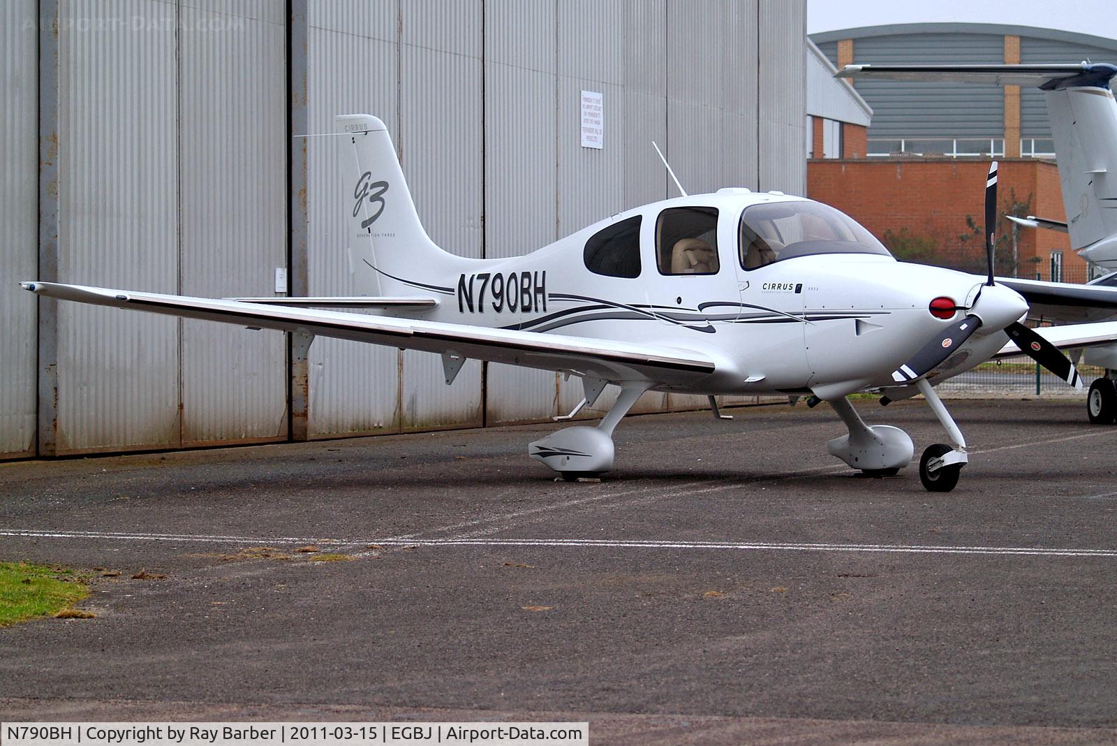 N790BH, 2008 Cirrus SR22 G3 C/N 2964, N790BH   Cirrus Design SR-22G3 [2964] Staverton~G 15/03/2011