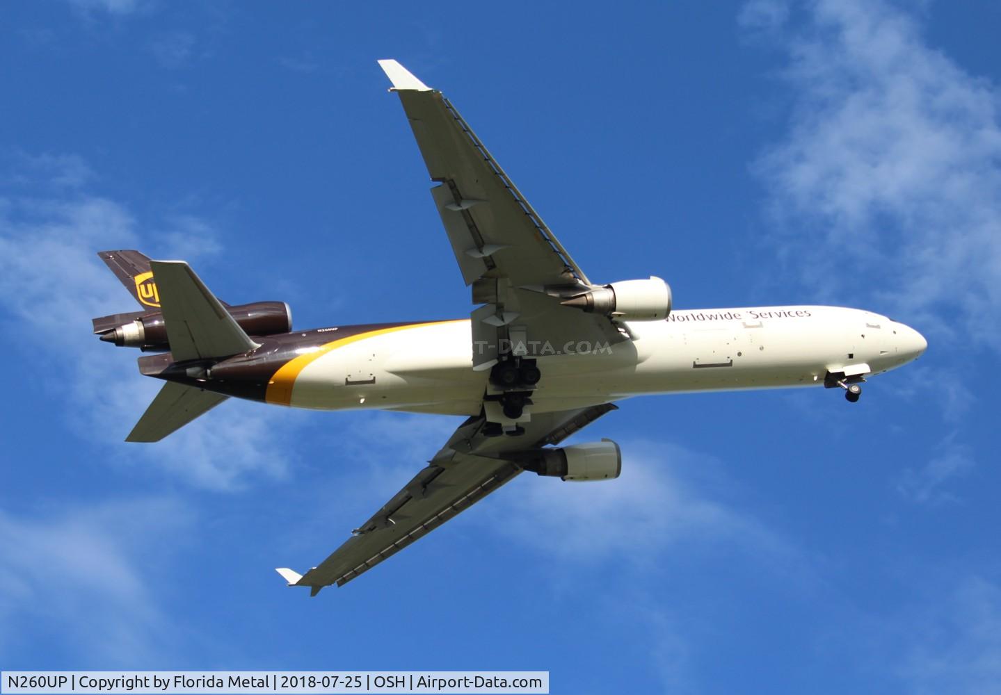 N260UP, 1992 McDonnell Douglas MD-11F C/N 48418, UPS MD-11F