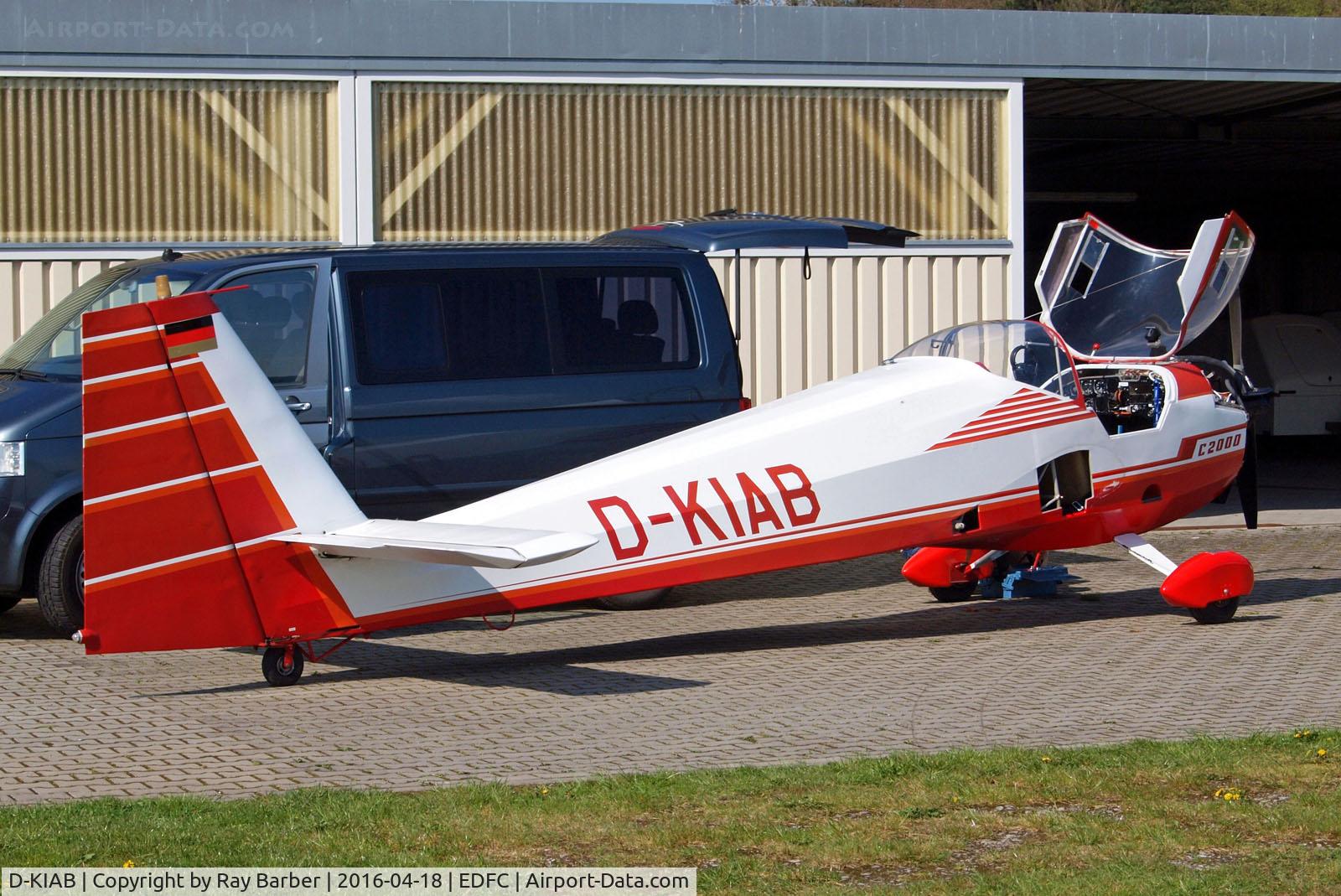 D-KIAB, 1988 Scheibe SF-25C Falke C/N 44439, D-KIAB   Scheibe SF-25C Falke 2000 [44439] Aschaffenburg-Grossostheim~D 18/04/2016