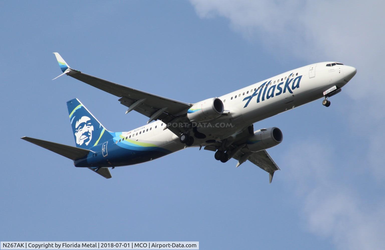 N267AK, 2017 Boeing 737-990/ER C/N 60581, Alaska