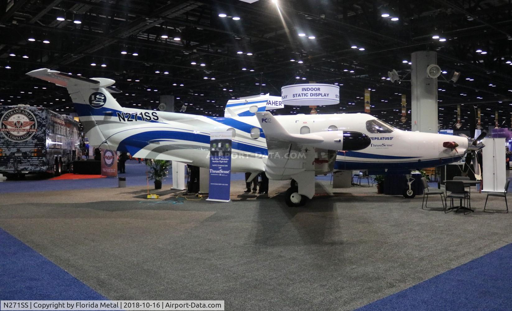 N271SS, 2000 Pilatus PC-12/45 C/N 306, PC-12 at NBAA Orlando