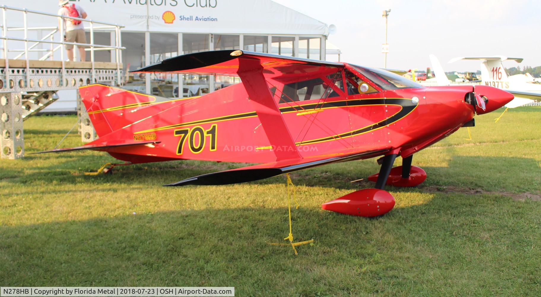 N278HB, 1982 Sorrell SNS-7 Hiperbipe C/N 278, Hiperbipe