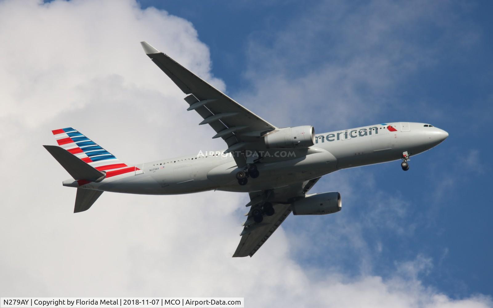 N279AY, 2009 Airbus A330-243 C/N 1011, American