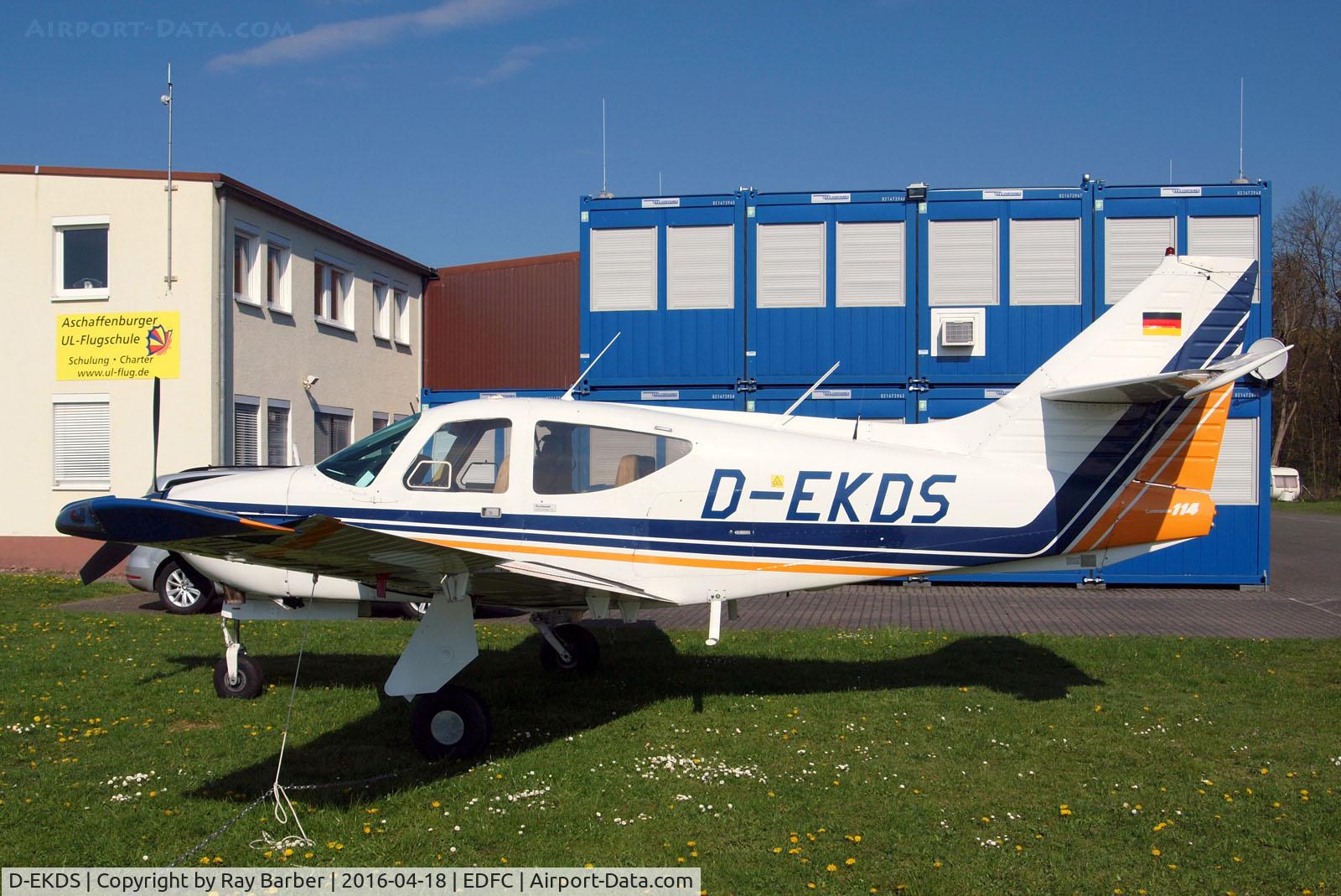 D-EKDS, 1977 Rockwell International 114 Commander C/N 14206, D-EKDS   Rockwell Commander 114 [14206] Aschaffenburg-Grossostheim~D 18/04/2016