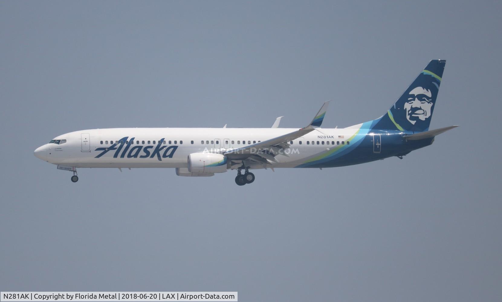 N281AK, 2017 Boeing 737-900/ER C/N 62679, Alaska