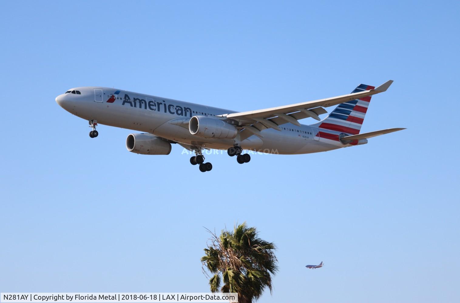 N281AY, 2009 Airbus A330-243 C/N 1041, American