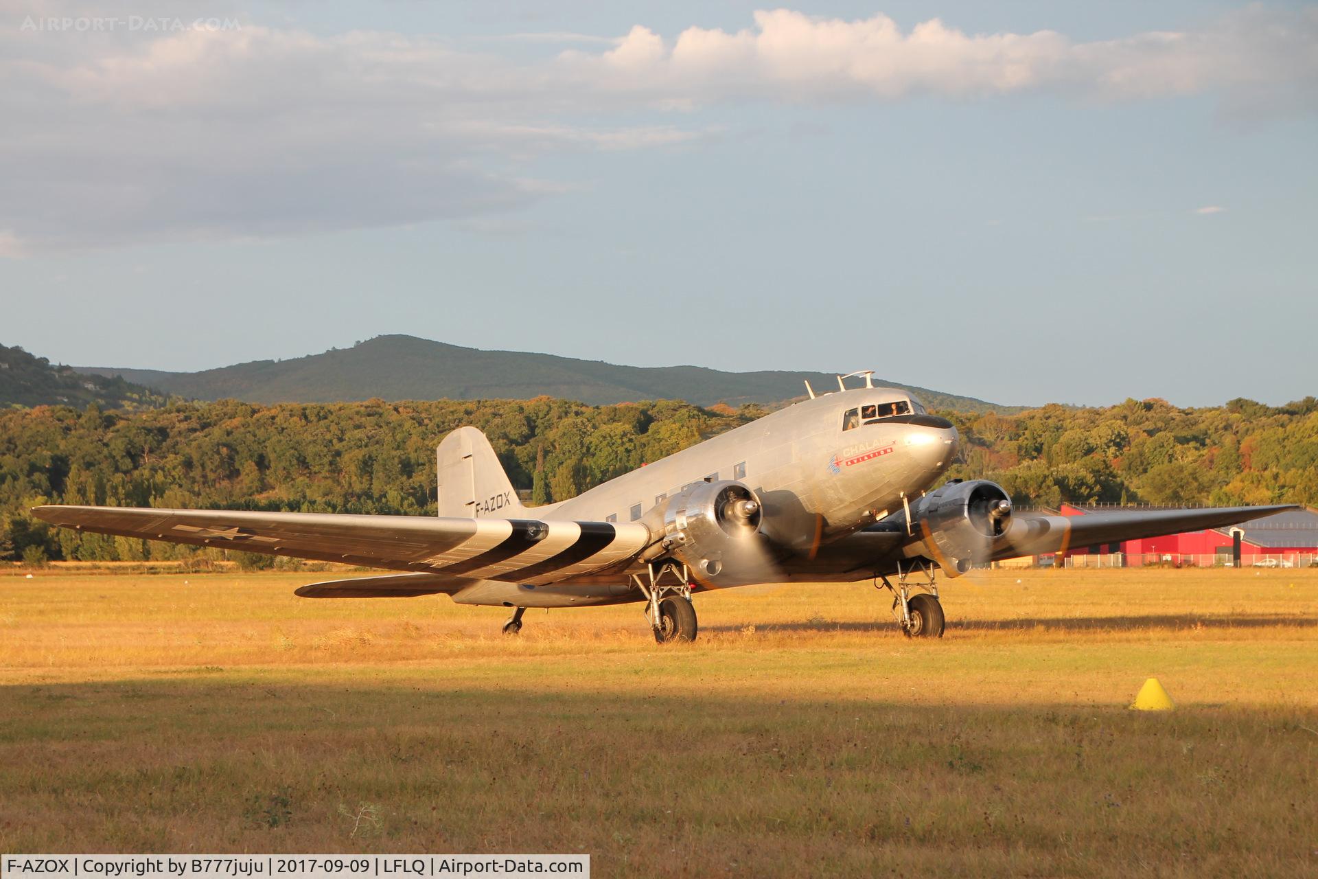 F-AZOX, 1945 Douglas DC-3C-S1C3G (C-47B-35-DK) C/N 16604, MEAC 30th birsday
