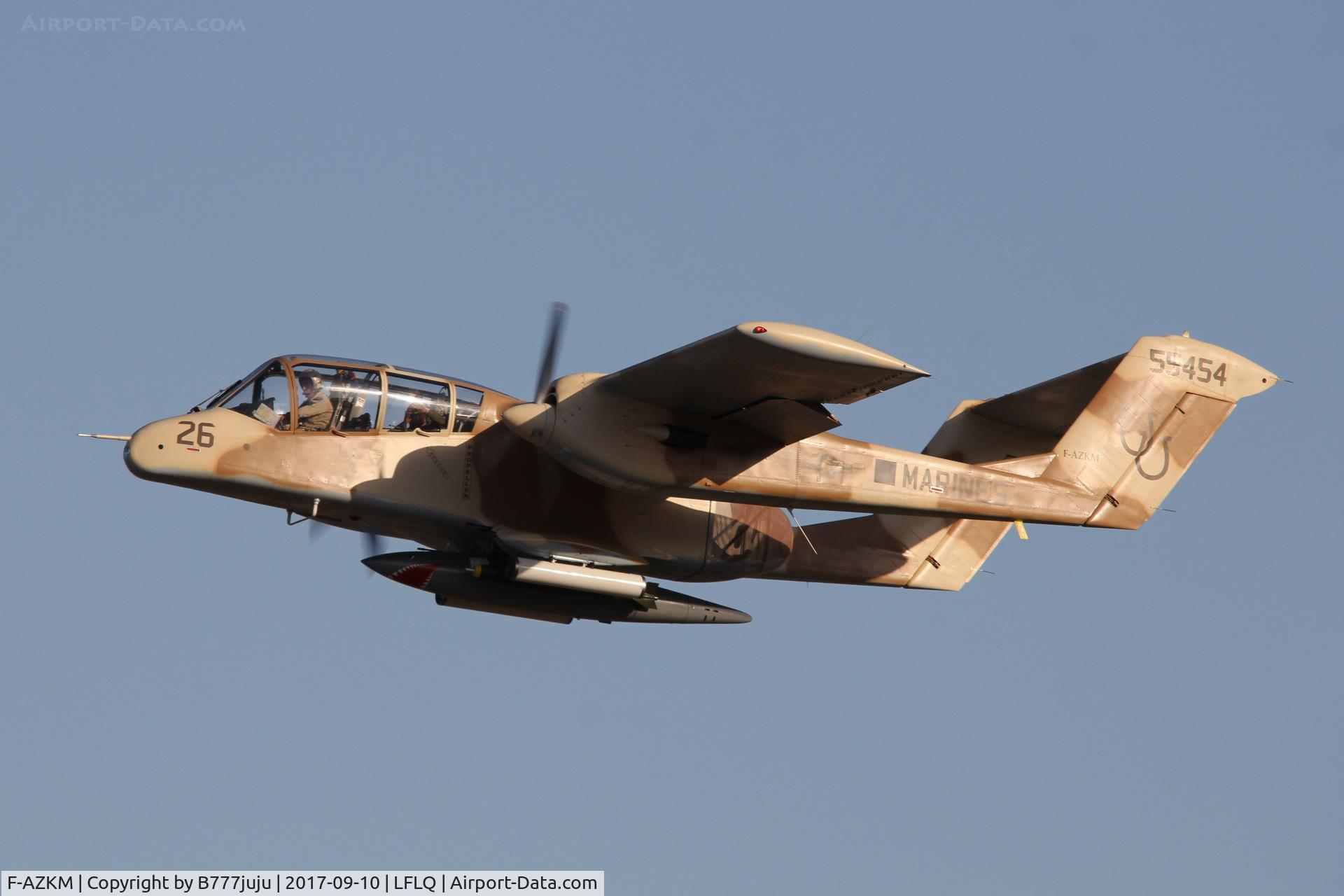 F-AZKM, 1971 North American OV-10B Bronco C/N 338-9 (305-65), MEAC 30th birsday