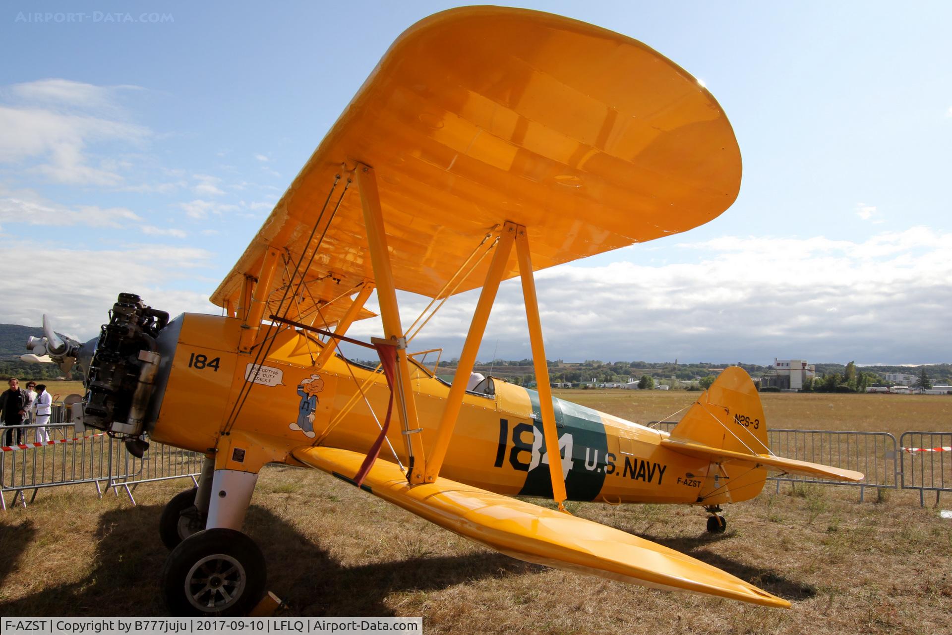 F-AZST, Boeing PT-17 Kaydet (A75N1) C/N A75-2184, MEAC 30th birsday