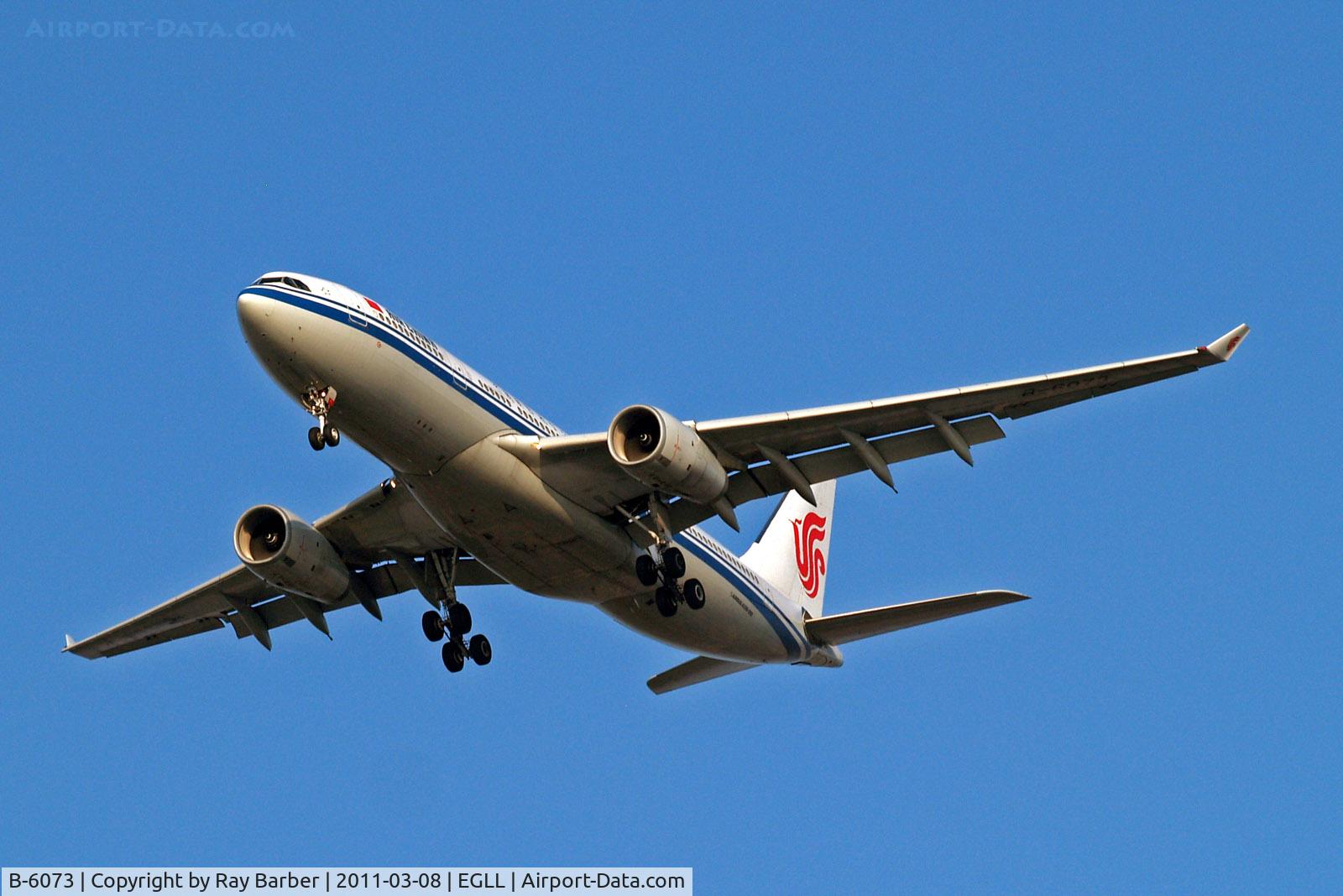 B-6073, 2006 Airbus A330-243 C/N 780, B-6073   Airbus A330-243 [780] (Air China) Home~G 08/03/2011
