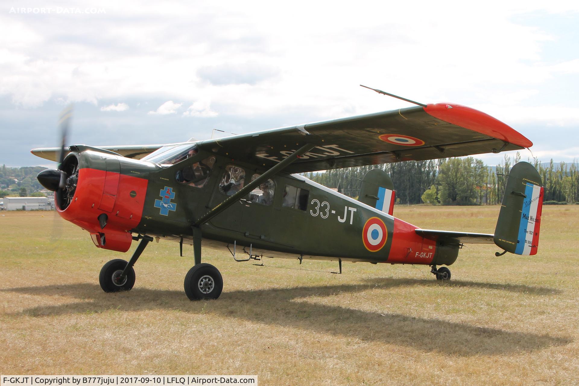 F-GKJT, 1958 Max Holste MH-1521M Broussard C/N 106, MEAC 30th birsday