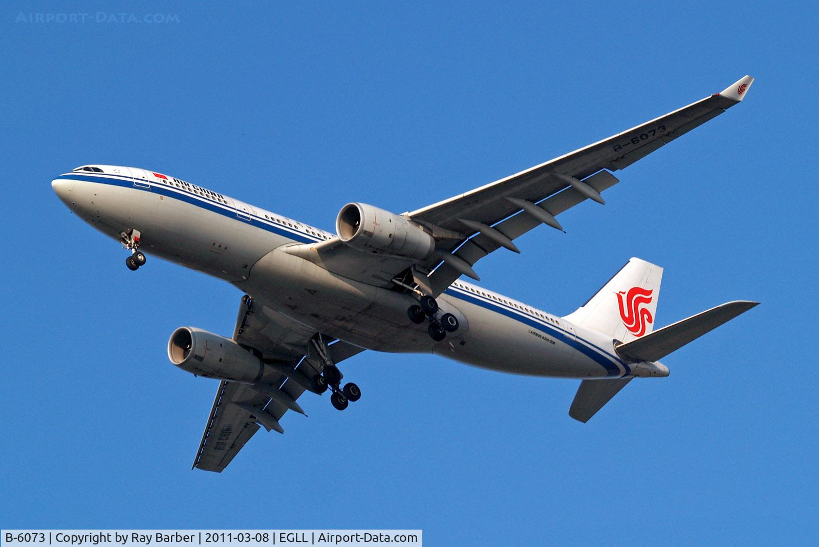 B-6073, 2006 Airbus A330-243 C/N 780, B-6073   Airbus A330-243 [780] (Air China) Home~G 08/03/2011