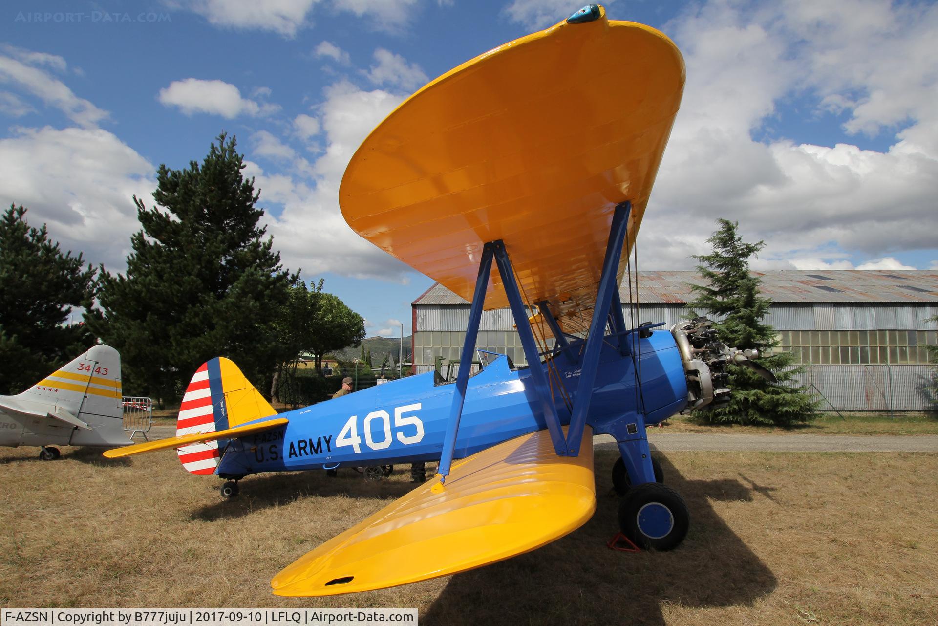 F-AZSN, 1941 Boeing A75N1 C/N 75-442, MEAC 30th birsday