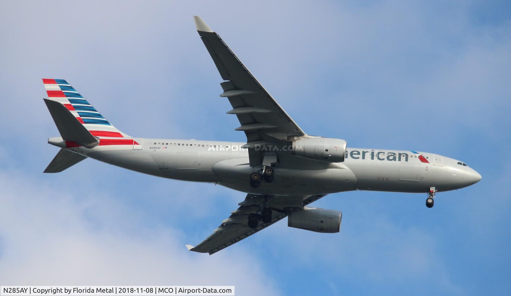 N285AY, 2010 Airbus A330-243 C/N 1100, American