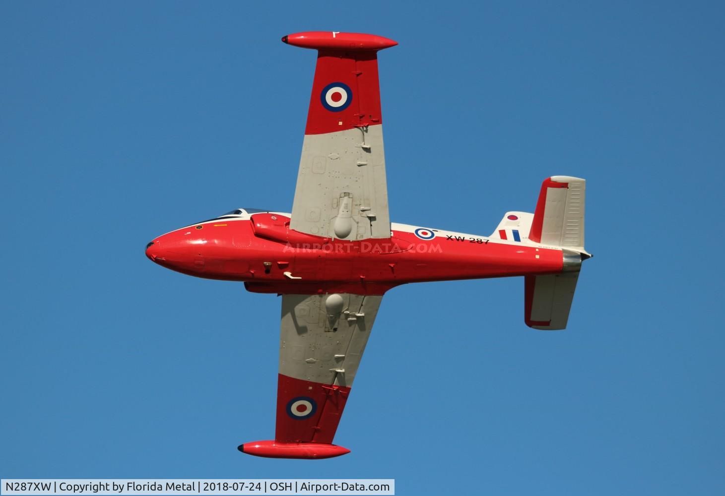N287XW, 1969 BAC 84 Jet Provost T.5 C/N EEP/JP/951, Jet Provost