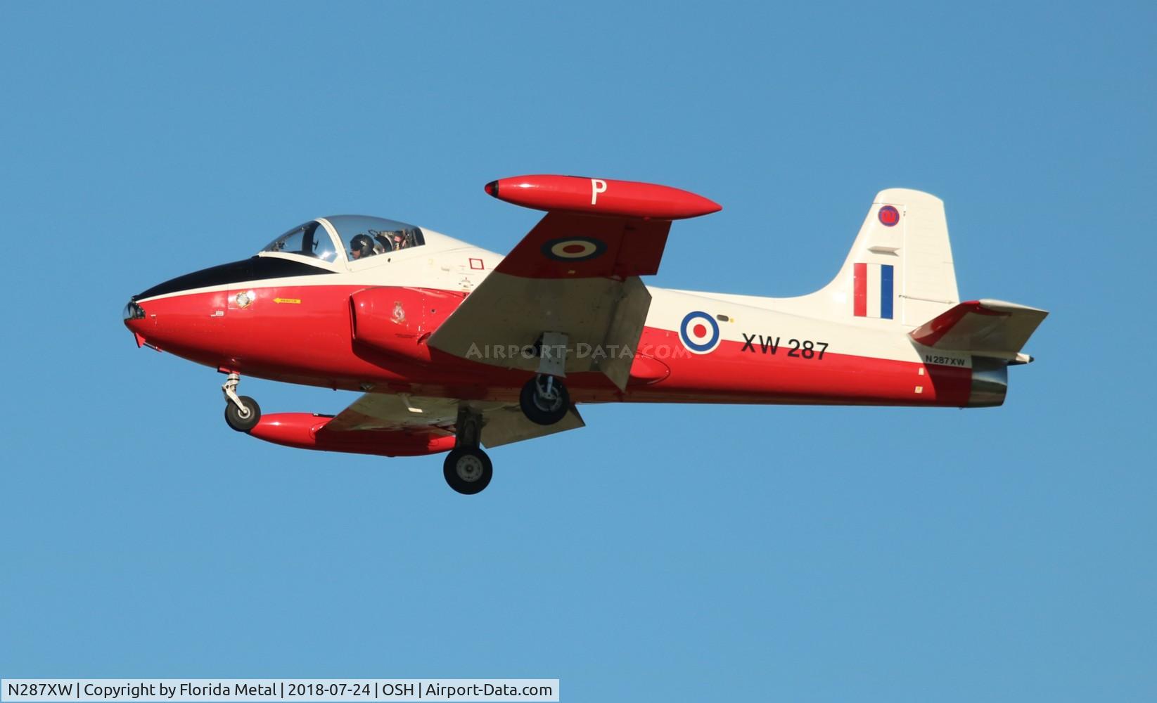 N287XW, 1969 BAC 84 Jet Provost T.5 C/N EEP/JP/951, Jet Provost