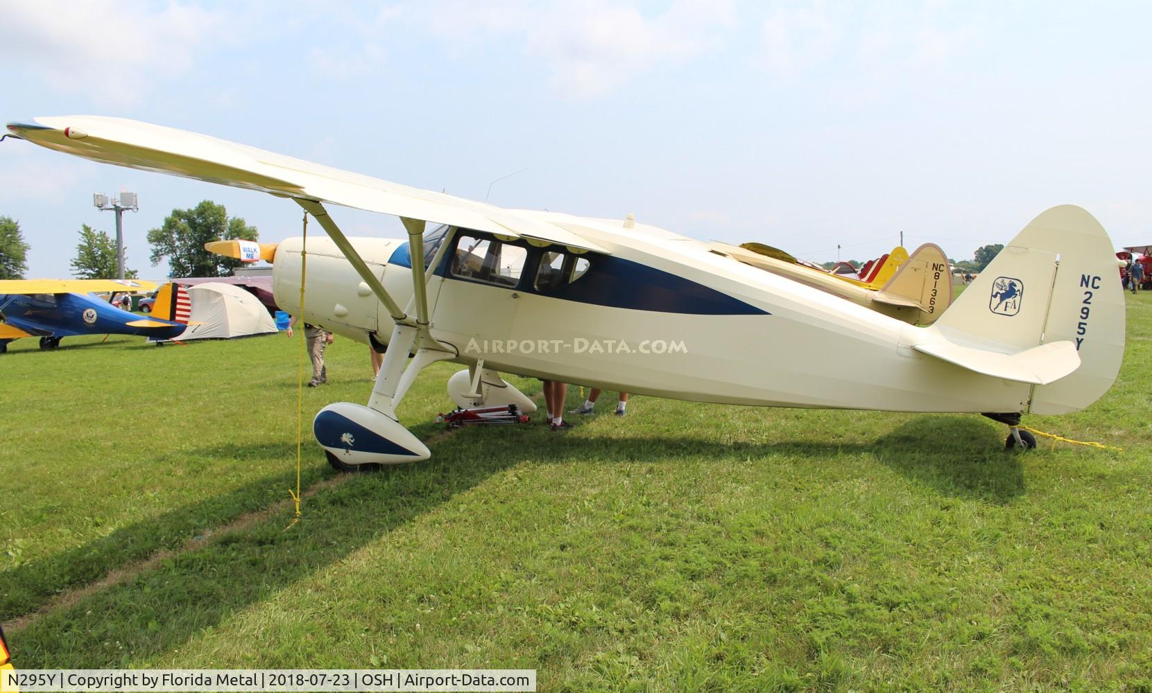 N295Y, 1940 Fairchild 24W-41A C/N W40-102, Fairchild 24W