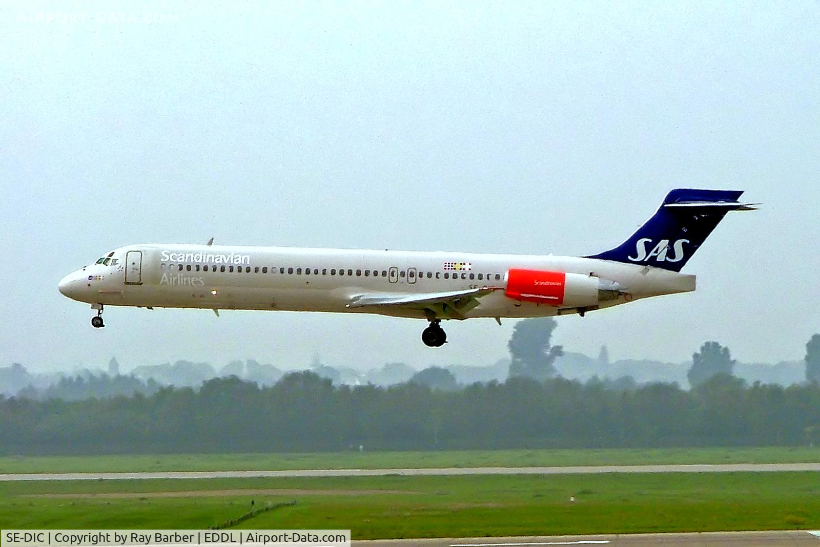 SE-DIC, McDonnell Douglas MD-87 (DC-9-87) C/N 49607, SE-DIC   McDonnell Douglas DC-9-87 (MD87) [49607] (SAS Scandinavian Airlines) Dusseldorf~D 10/09/2005