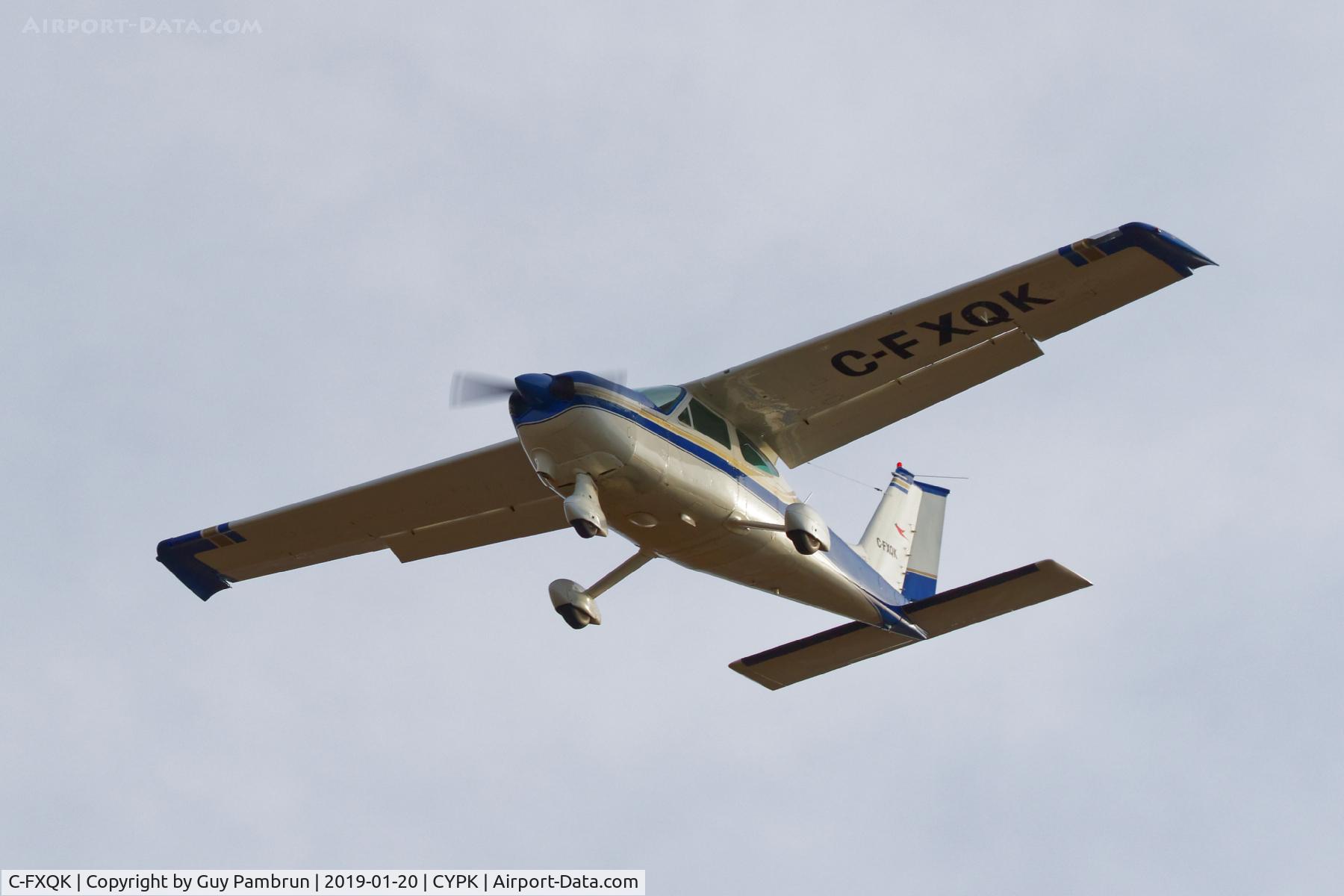 C-FXQK, 1968 Cessna 177A Cardinal C/N 17701194, Landing