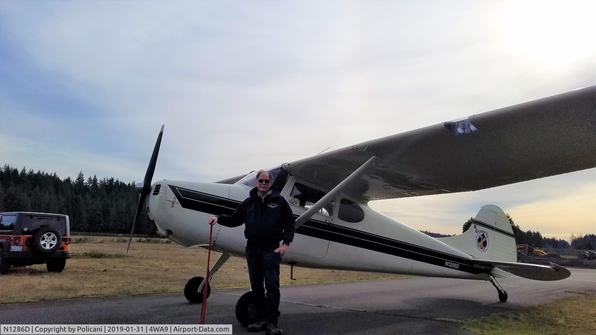 N1286D, 1951 Cessna 170A C/N 19862, Cennsa on Port Orchard 2018