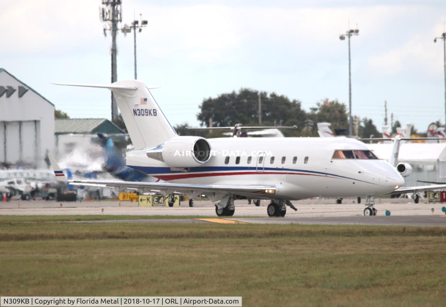 N309KB, 1999 Bombardier Challenger 604 (CL-600-2B16) C/N 5418, Challenger 604