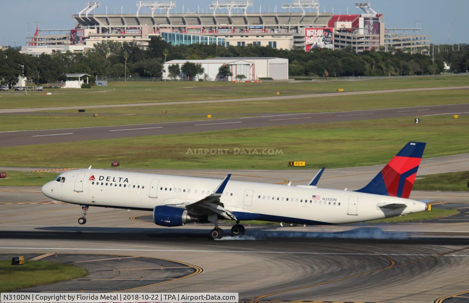 N310DN, 2016 Airbus A321-211 C/N 7293, Delta