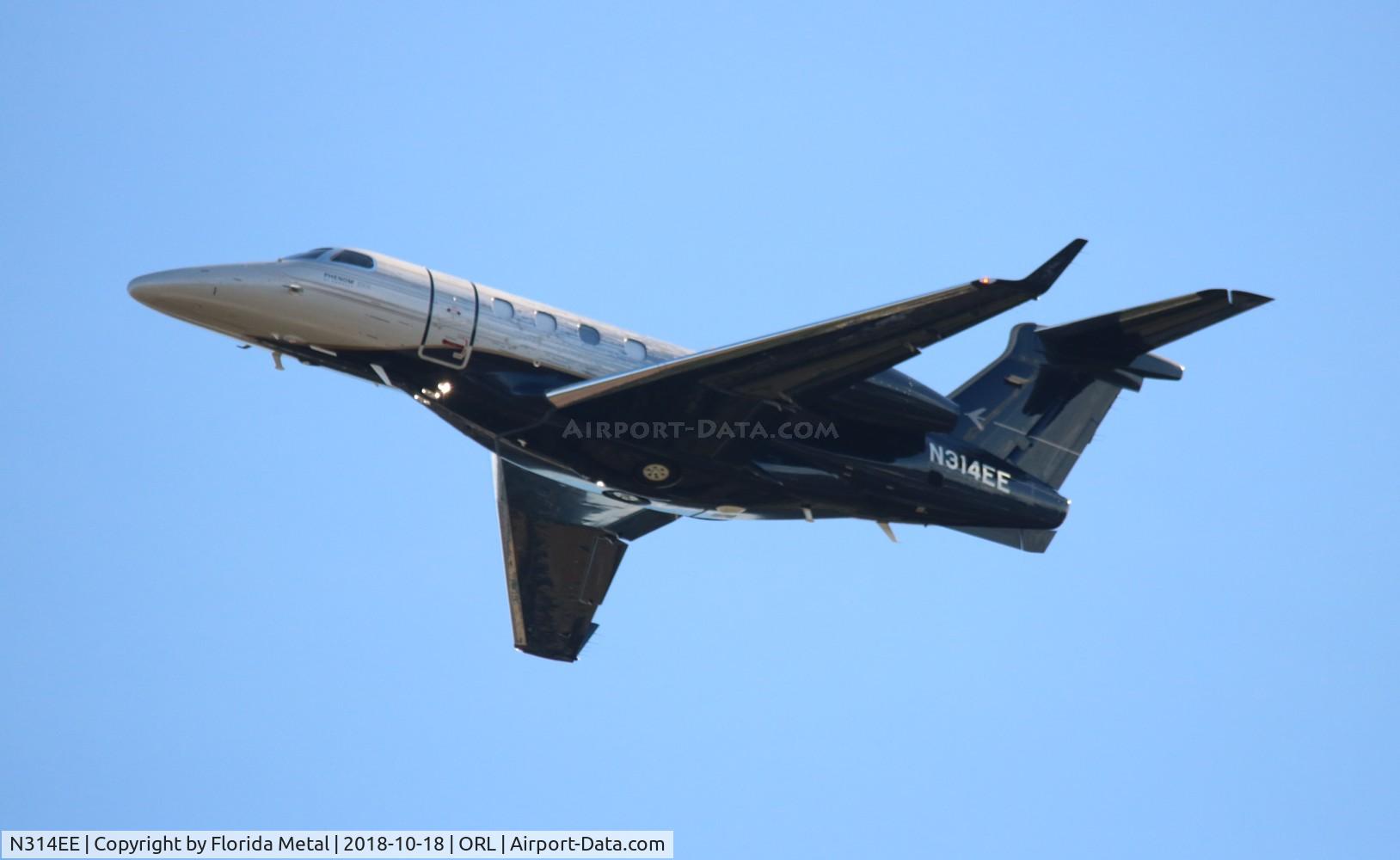 N314EE, 2018 Embraer EMB-505 Phenom 300 C/N 50500414, Phenom 300