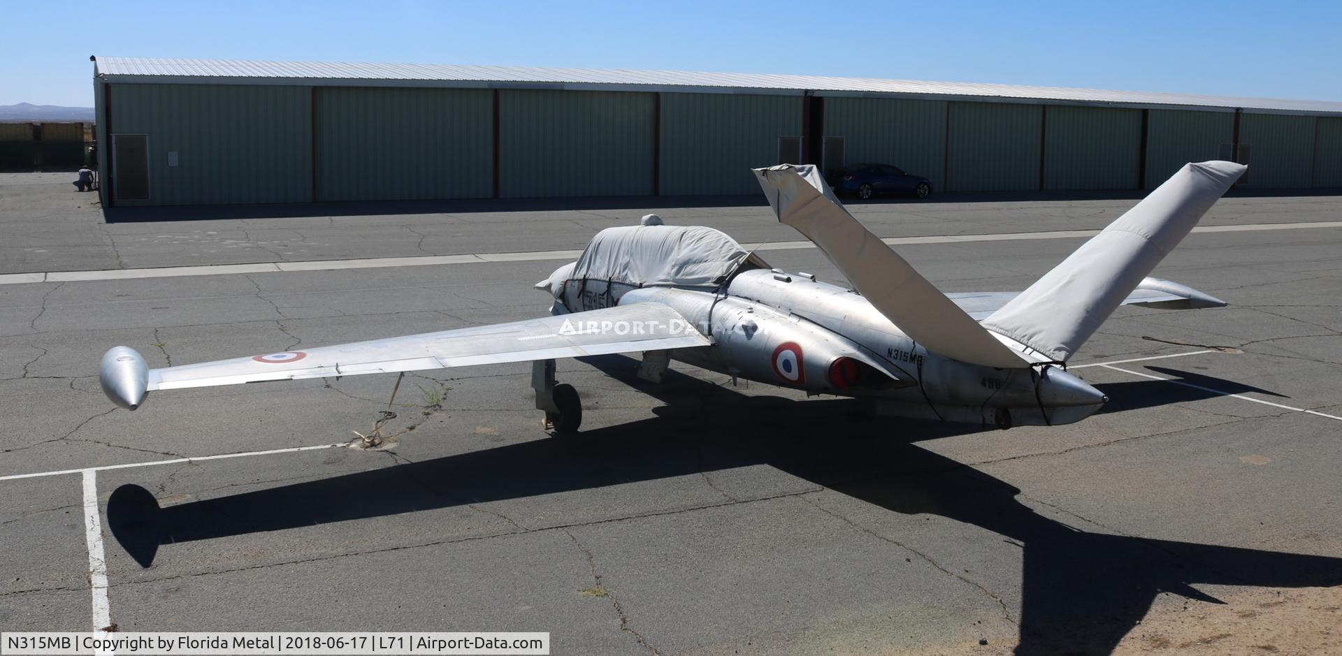 N315MB, 1966 Fouga CM-170 Magister C/N 498, CM-170