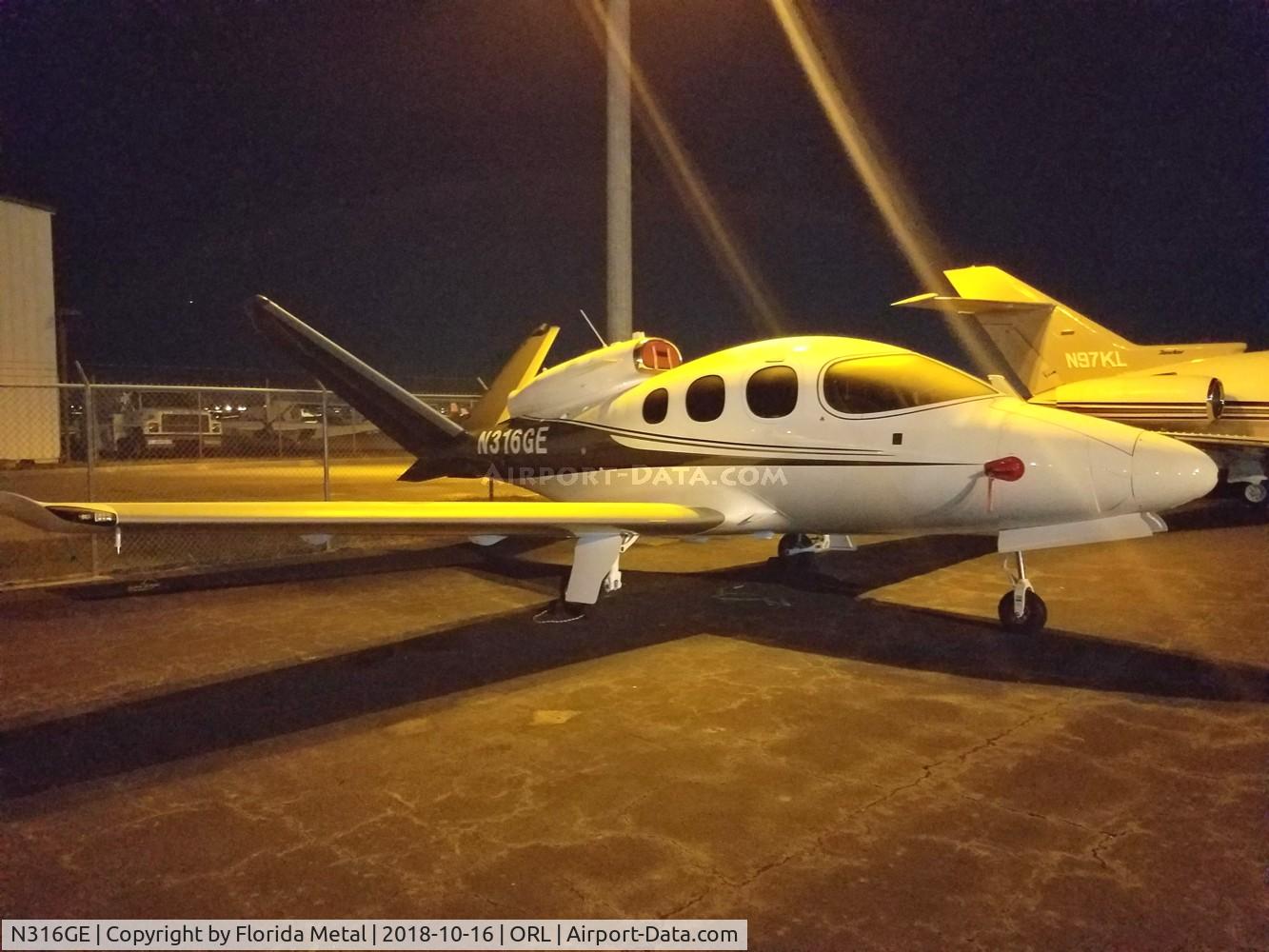 N316GE, 2018 Cirrus SF50 Vision C/N 0066, Cirrus SF50