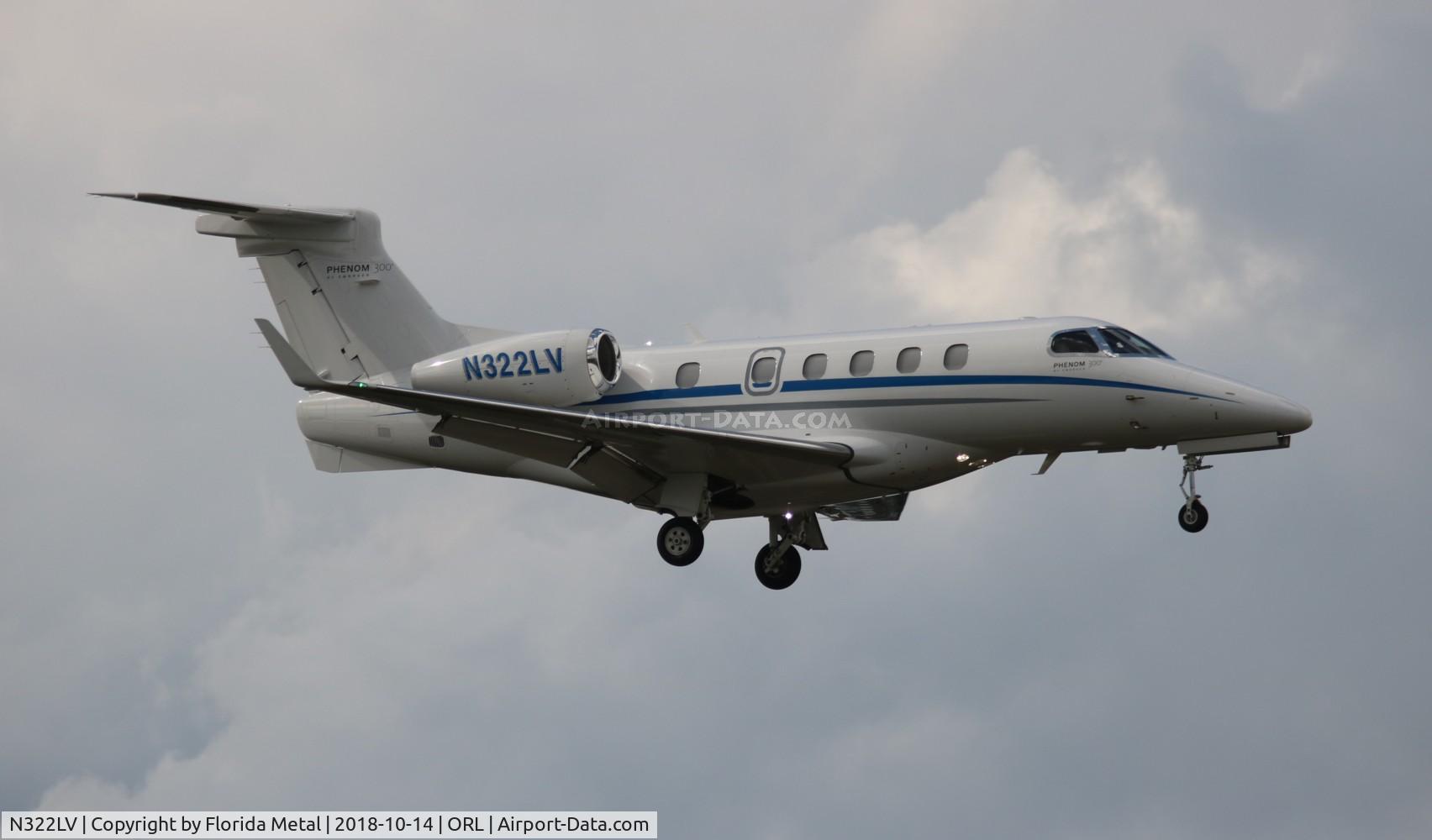 N322LV, 2012 Embraer EMB-505 Phenom 300 C/N 50500117, Phenom 300
