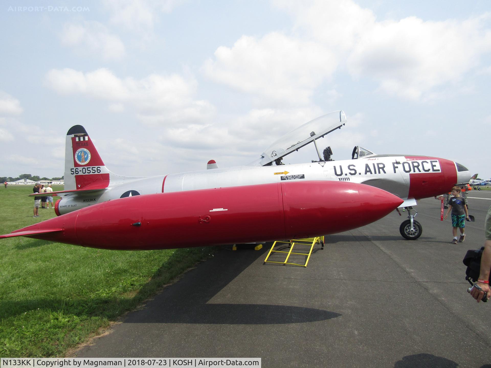 N133KK, Canadair T-33AN Silver Star 3 C/N T33-556, at EAA 18