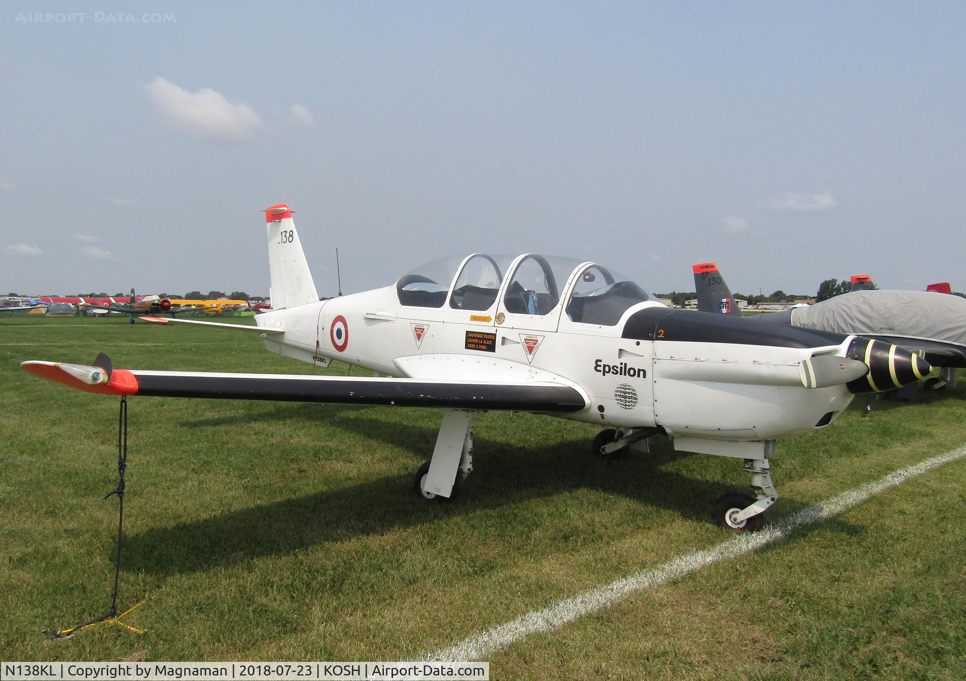 N138KL, Socata TB-30 Epsilon C/N 138, at EAA 18