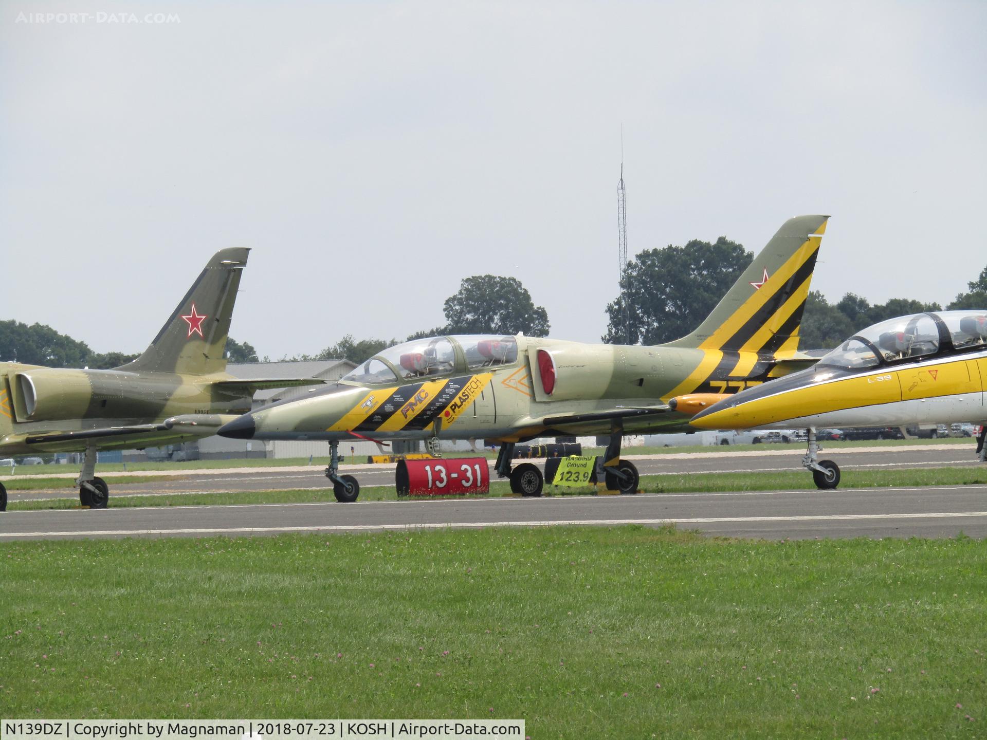 N139DZ, 1990 Aero L-39C Albatros C/N 035118, at EAA 18 with pals