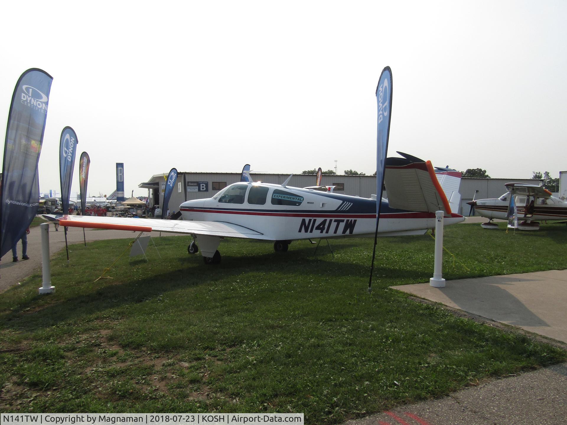 N141TW, 1974 Beech V35B Bonanza C/N D-9634, at EAA 18