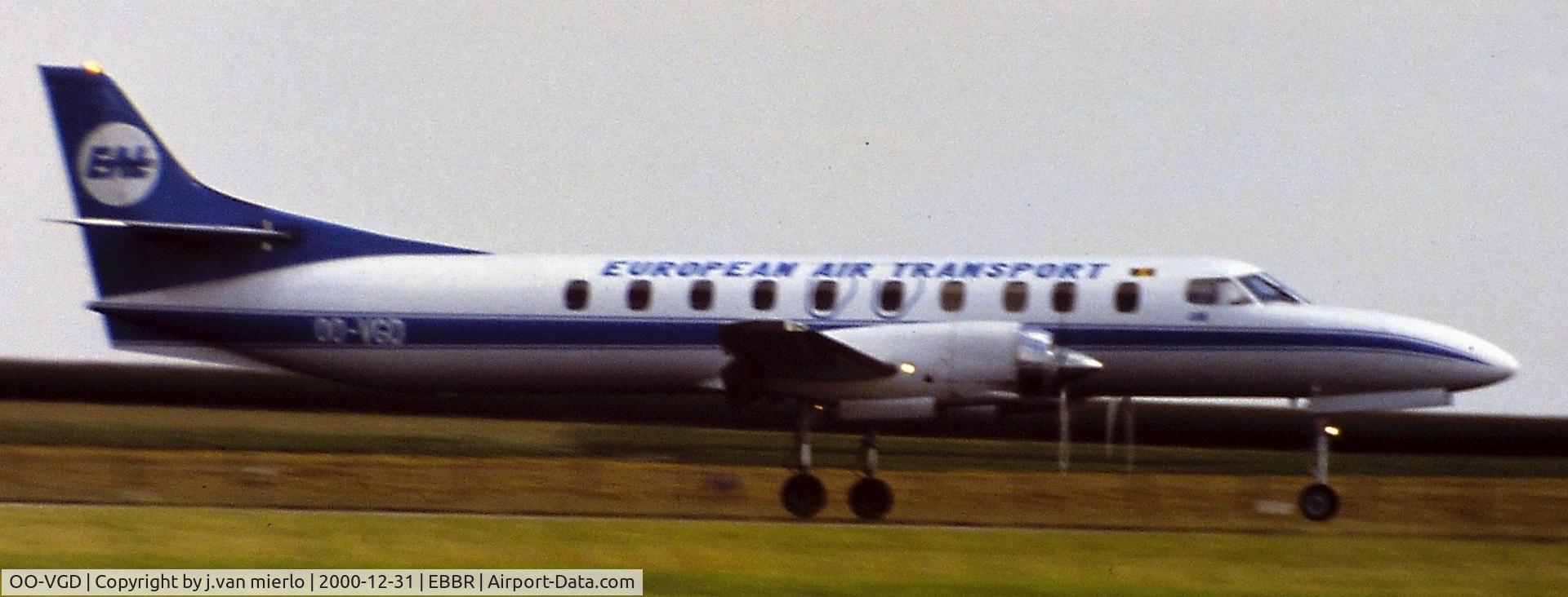 OO-VGD, 1977 Swearingen SA-226AT Merlin IVA C/N AT-062, Brussels