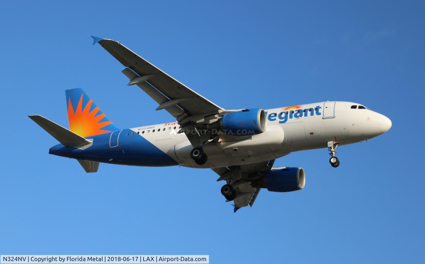 N324NV, 2006 Airbus A319-111 C/N 2709, Allegiant