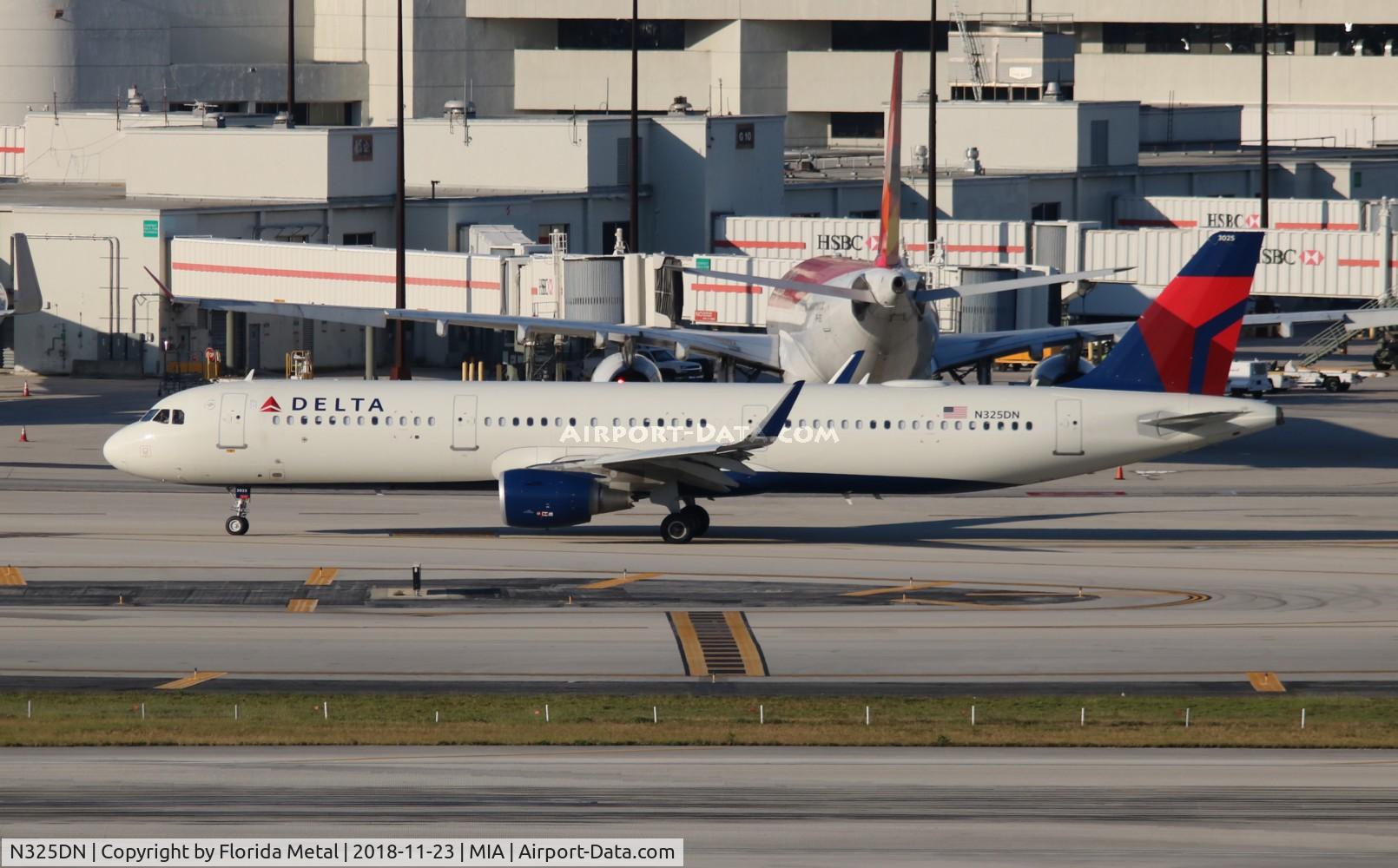 N325DN, 2017 Airbus A321-211 C/N 7709, Delta