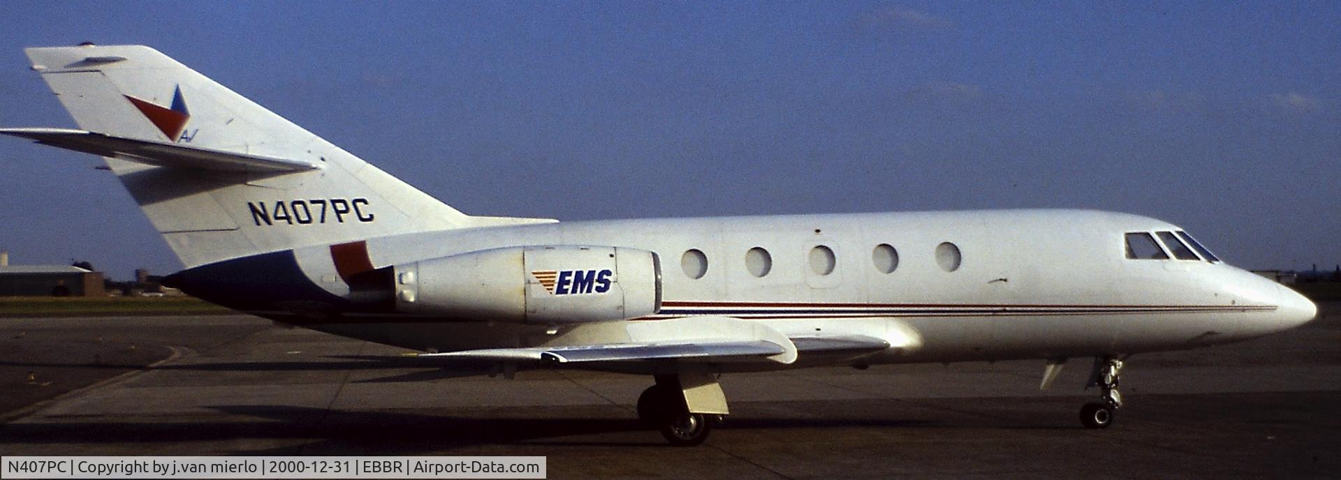 N407PC, 1966 Dassault Falcon 20C C/N 30, Brussels Courier Hub