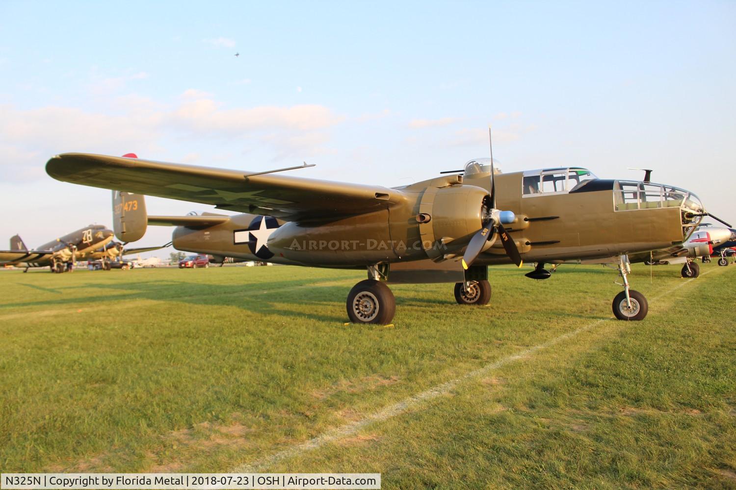 N325N, 1945 North American B-25J-30/32-NC Mitchell Mitchell C/N 108-47452, Paper Doll