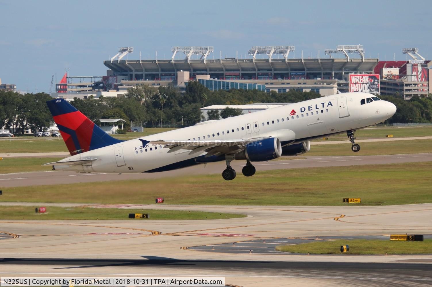 N325US, 1992 Airbus A320-211 C/N 281, Delta