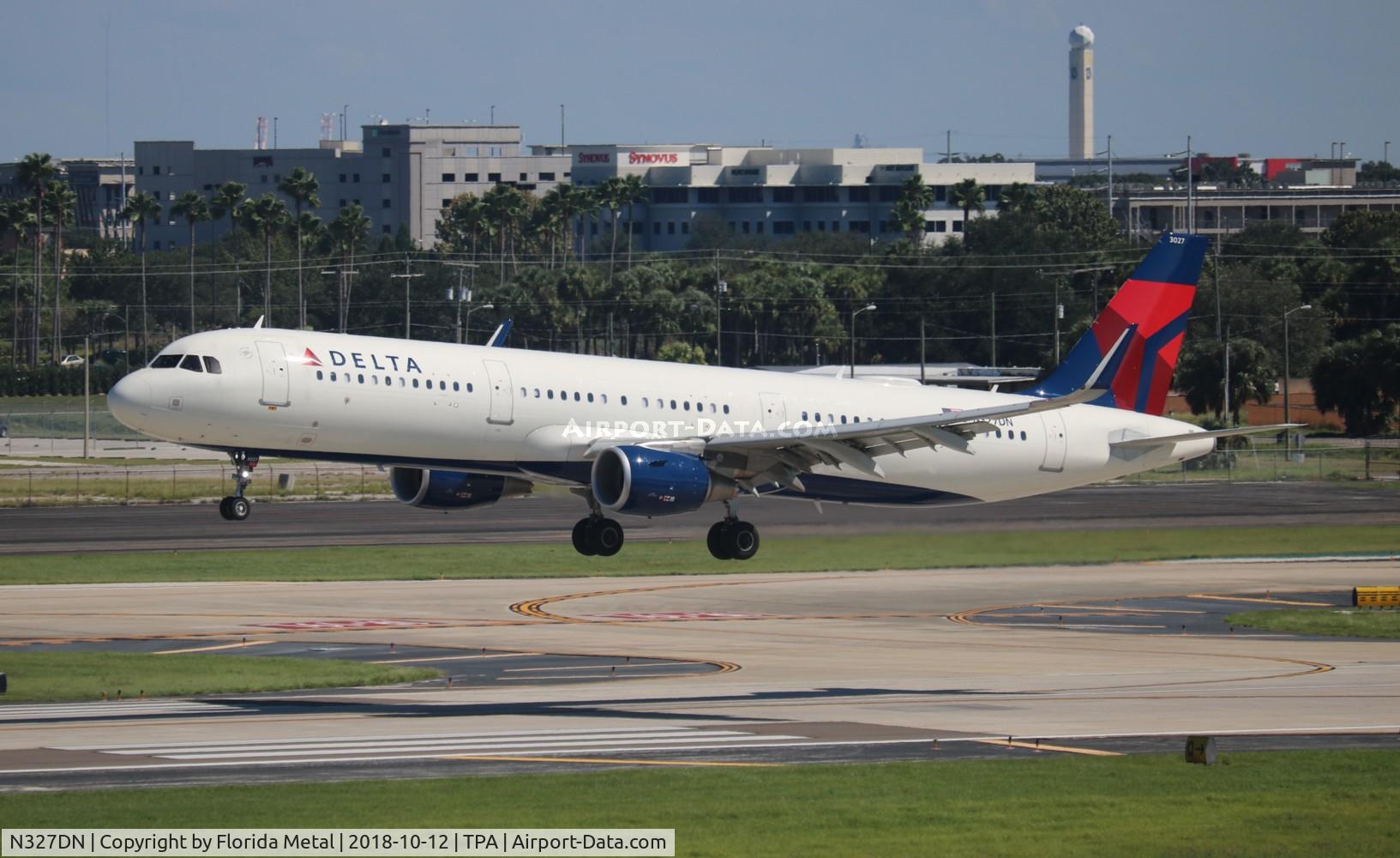 N327DN, 2017 Airbus A321-211 C/N 7777, Delta