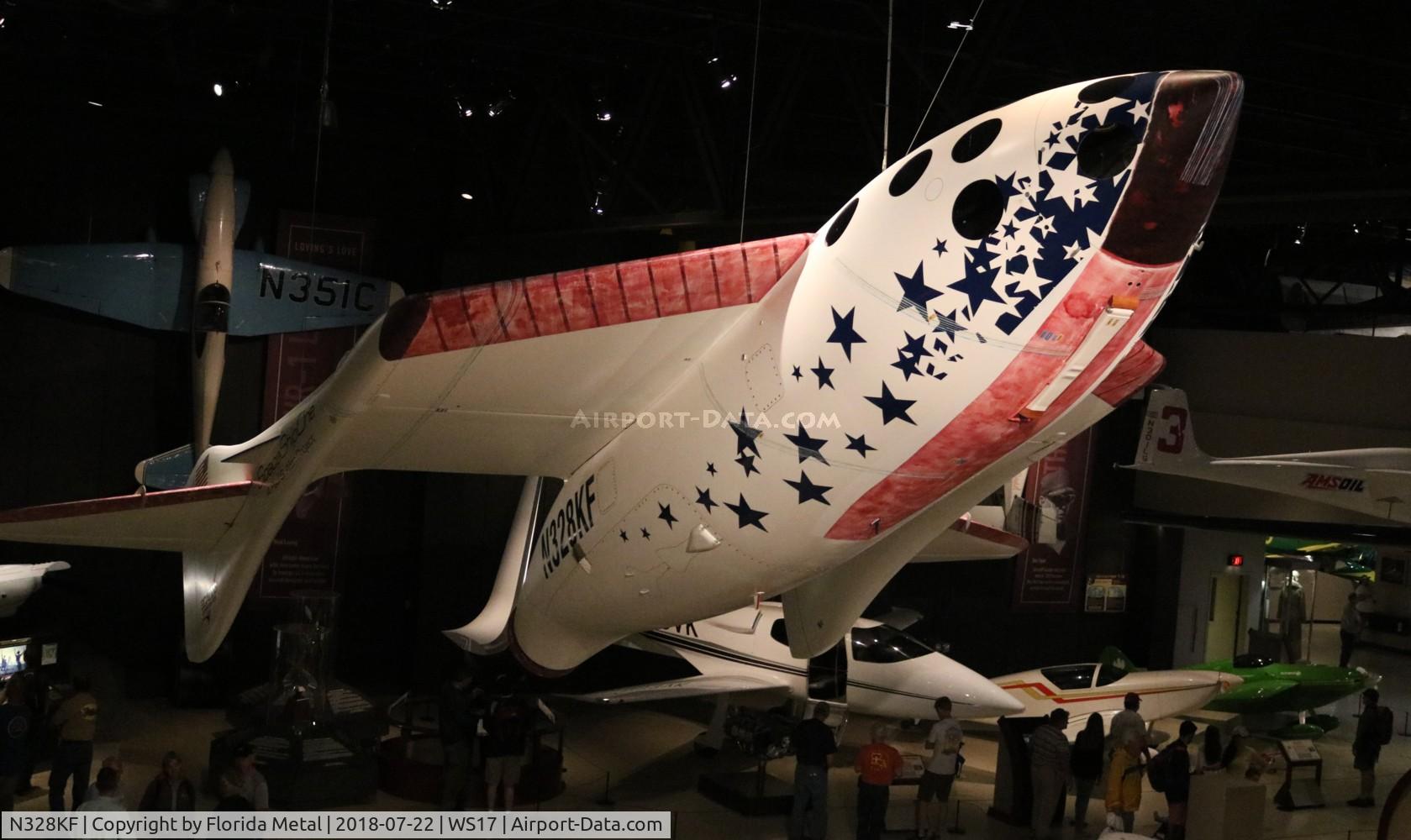 N328KF, 2003 Scaled Composites 316 C/N 001, Replica at EAA Museum - the original is at Air and Space Museum