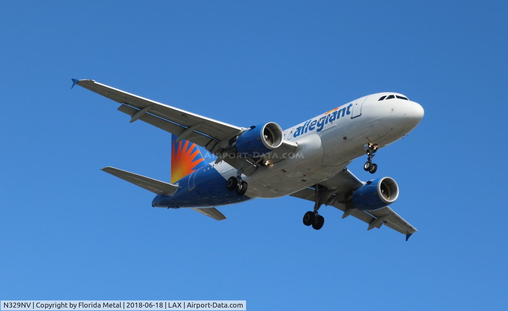N329NV, 2006 Airbus A319-111 C/N 2876, Allegiant