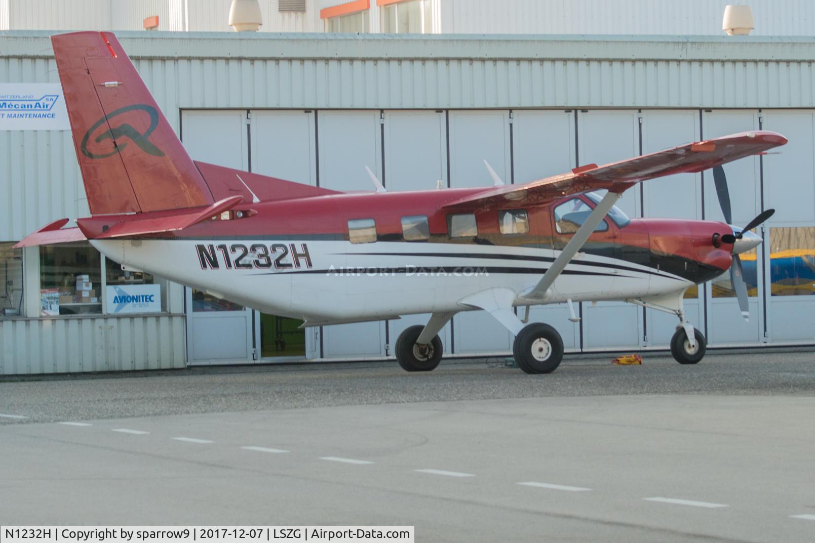 N1232H, 2011 Quest Kodiak 100 C/N 100-0053, At Grenchen for some maintenance.
