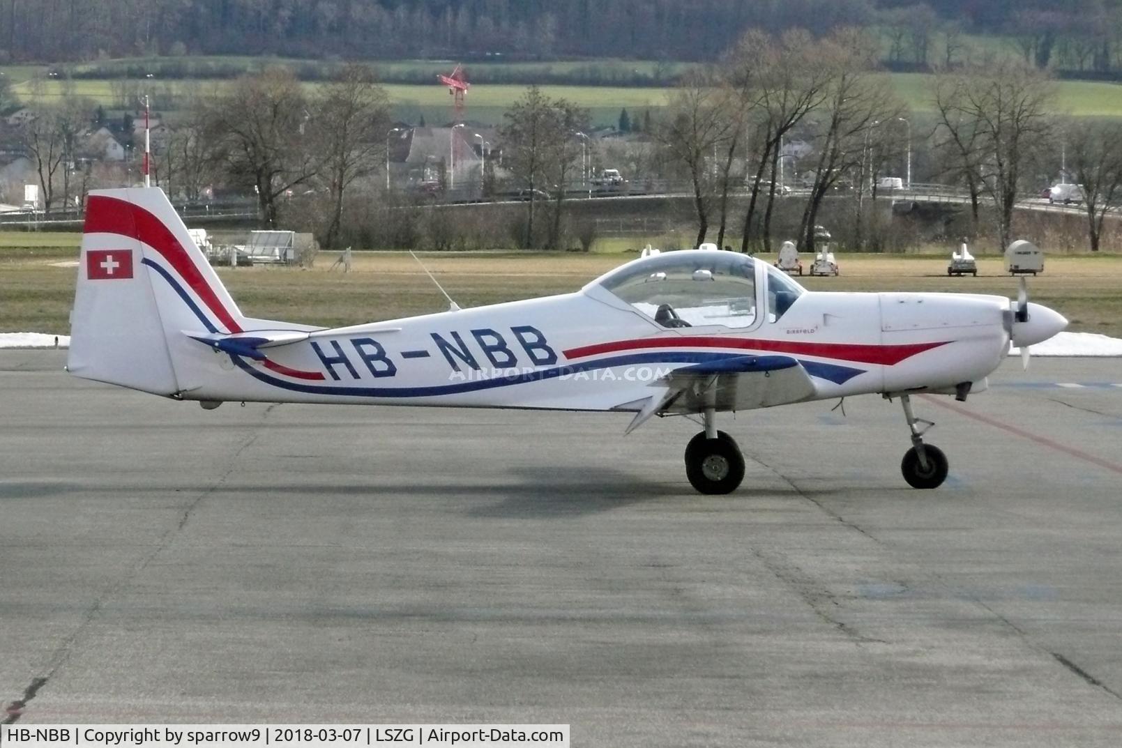 HB-NBB, 1983 Slingsby T-67M Firefly C/N 2003, At Grenchen