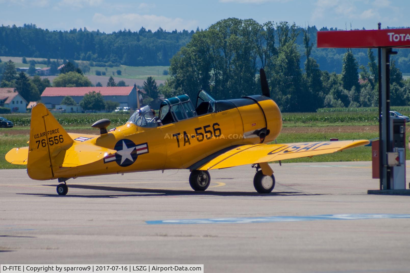 D-FITE, 1941 North American AT-6 Harvard II C/N 76-3556, At Grenchen.