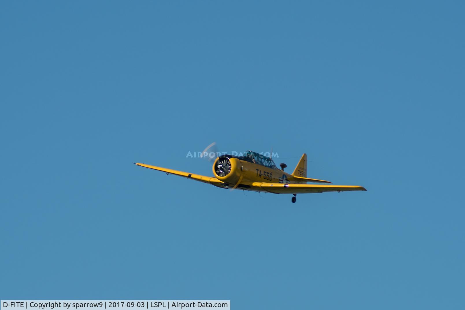 D-FITE, 1941 North American AT-6 Harvard II C/N 76-3556, Fluegerchilbi Langenthal-Bleienbach